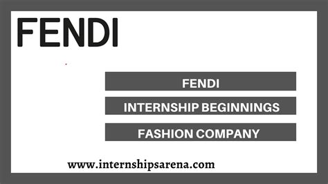 fendi internship summer 2020|Fendi careers.